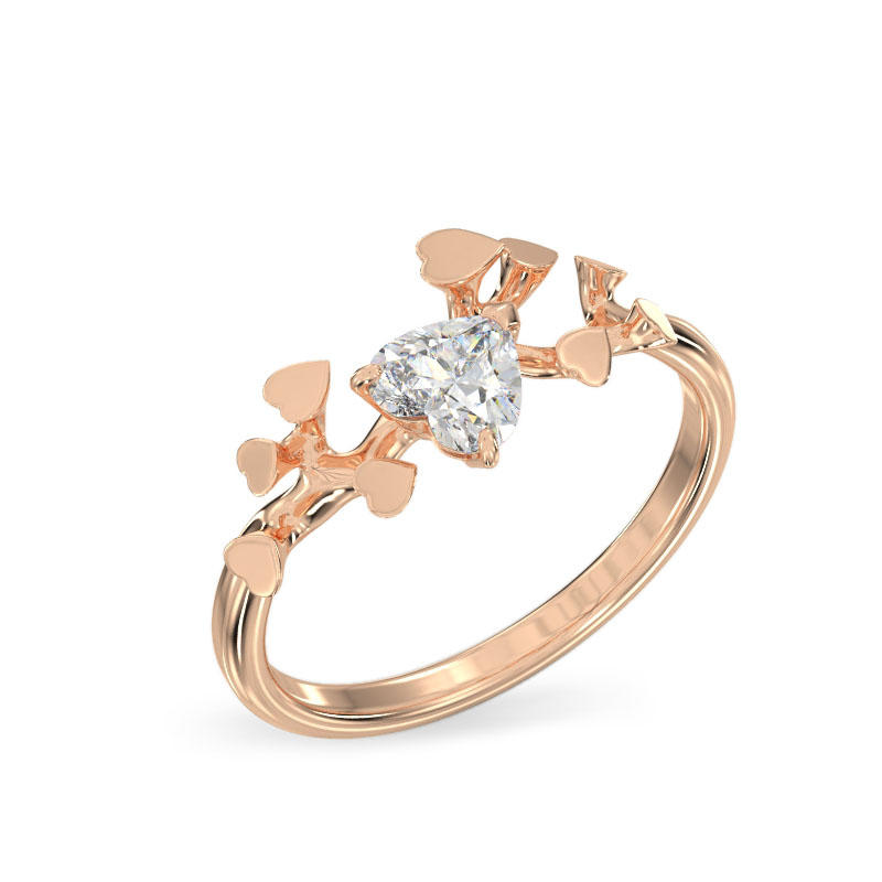 Branch Rose Gold Ring1
