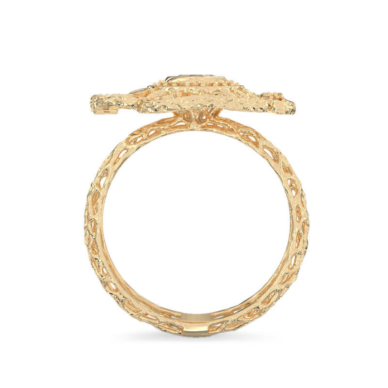 Petunia Yellow Gold Ring3
